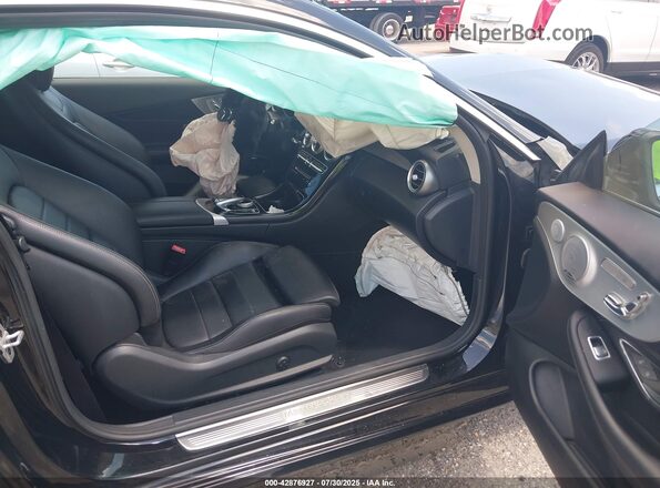 WDDWJ4KB5HF448505 2017 MERCEDES-BENZ C-CLASS Black 