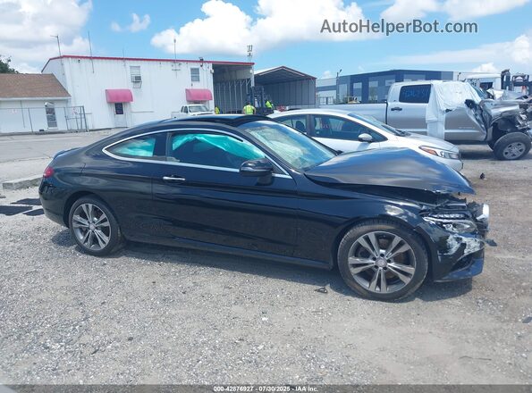 WDDWJ4KB5HF448505 2017 MERCEDES-BENZ C-CLASS Black 