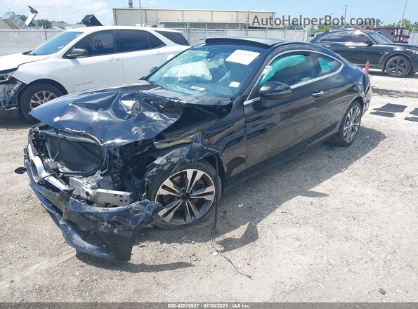 WDDWJ4KB5HF448505 2017 MERCEDES-BENZ C-CLASS Black 