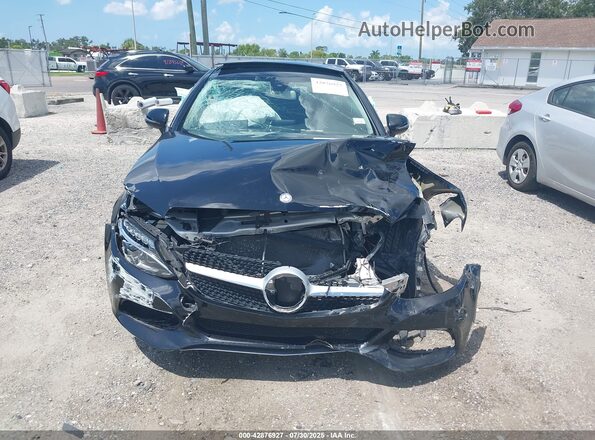 WDDWJ4KB5HF448505 2017 MERCEDES-BENZ C-CLASS Black 