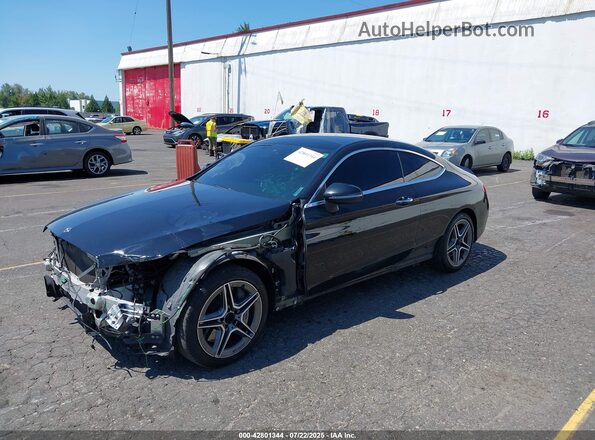 WDDWJ6EB2LF963395 2020 MERCEDES-BENZ AMG C 43 Черный Передняя левая четверть