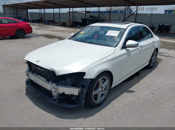 WDDZF4JB4HA050781 2017 MERCEDES-BENZ E-CLASS White 