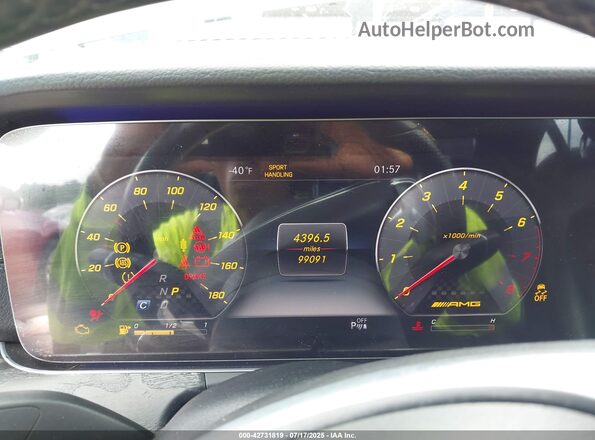WDDZF6EB7JA434971 2018 MERCEDES-BENZ AMG E 43 Gray უკანა სავარძლების ხედი