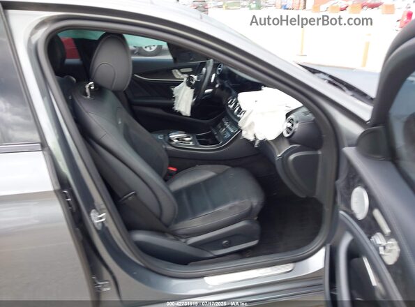 WDDZF6EB7JA434971 2018 MERCEDES-BENZ AMG E 43 Gray წინა სალონის ხედი