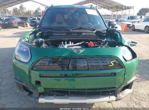WMZ53GA05S7S83283 2025 MINI SE COUNTRYMAN Green Սալոնի հետևի տեսք