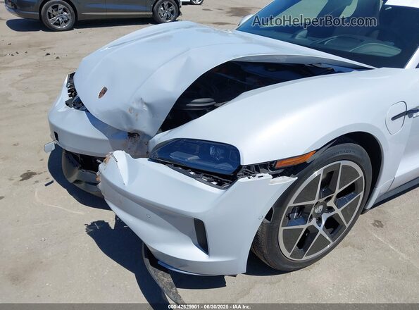 WP0AA2Y10SSA08247 2025 PORSCHE TAYCAN Gray Widok z przodu