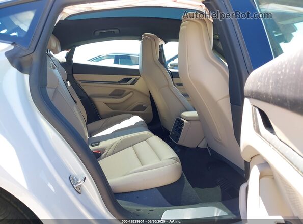 WP0AA2Y10SSA08247 2025 PORSCHE TAYCAN Gray Widok naklejki z numerem VIN