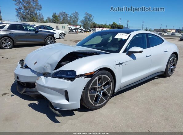 WP0AA2Y10SSA08247 2025 PORSCHE TAYCAN Gray Przód lewy