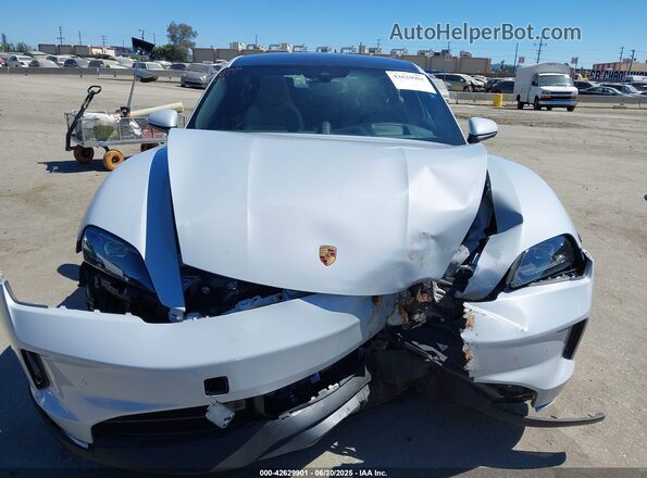 WP0AA2Y10SSA08247 2025 PORSCHE TAYCAN Gray Widok zestawu wskaźników