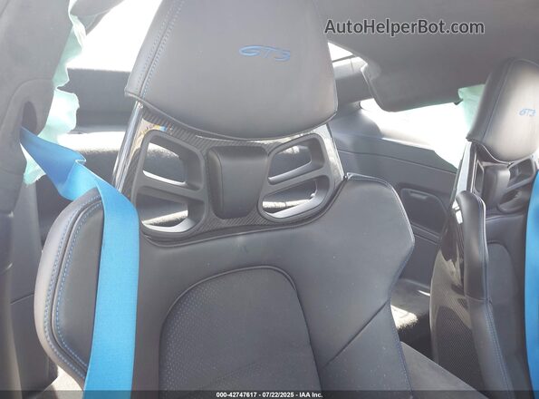 WP0AC2A92PS271046 2023 PORSCHE 911 Blue Vista de la etiqueta del VIN