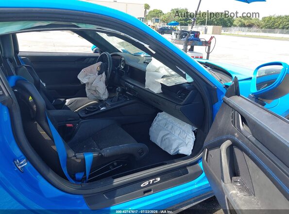 WP0AC2A92PS271046 2023 PORSCHE 911 Blue Vista interior delantera