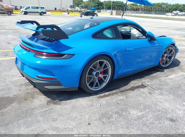 WP0AC2A92PS271046 2023 PORSCHE 911 Blue Trasero derecho
