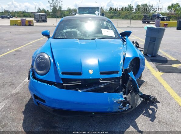 WP0AC2A92PS271046 2023 PORSCHE 911 Blue Vista del cuadro de instrumentos