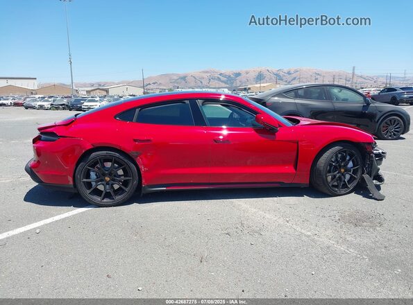 WP0AC2Y16LSA72207 2020 PORSCHE TAYCAN Red Սալոնի հետևի տեսք