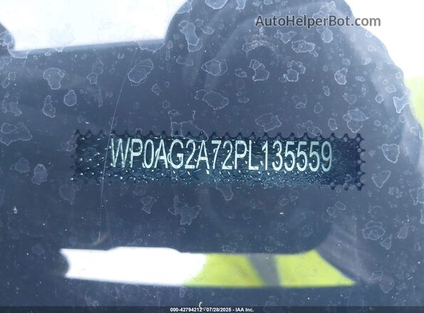 WP0AG2A72PL135559 2023 PORSCHE PANAMERA Черный Вид щитка приборов