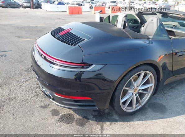 WP0CA2A93MS239717 2021 PORSCHE 911 Черный Задняя правая четверть