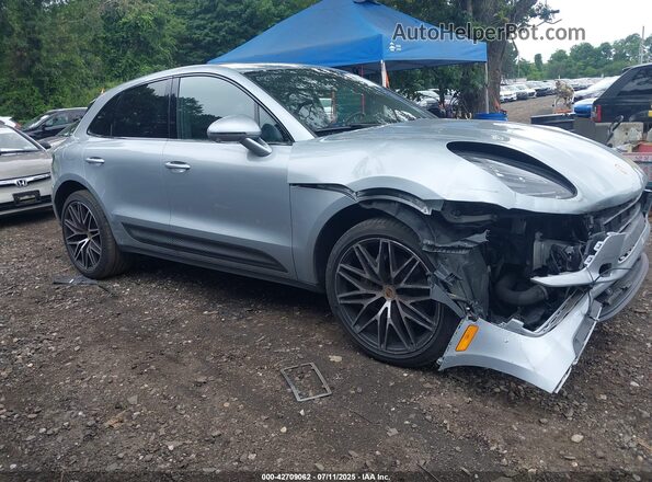 WP1AA2A50NLB02183 2022 PORSCHE MACAN Gray Вид задньої частини салону
