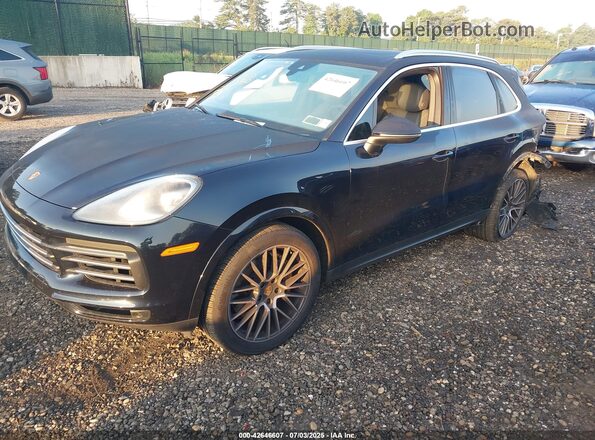 WP1AA2AY5MDA01823 2021 PORSCHE CAYENNE Black Przód lewy