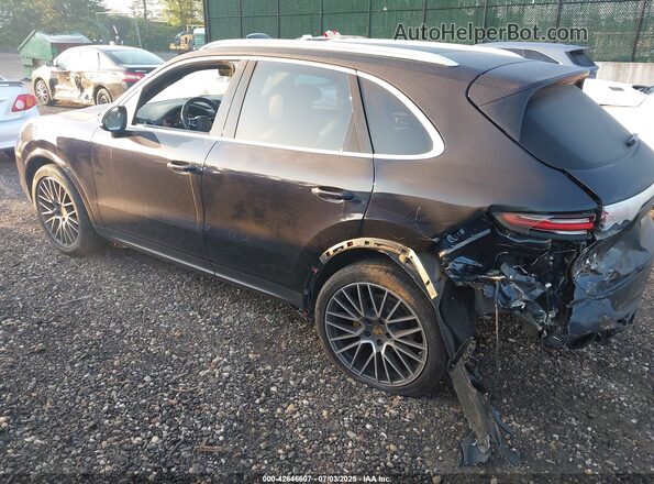 WP1AA2AY5MDA01823 2021 PORSCHE CAYENNE Black Tył lewy