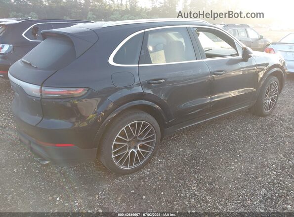 WP1AA2AY5MDA01823 2021 PORSCHE CAYENNE Black Tył prawy