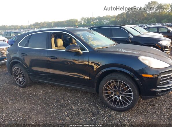 WP1AA2AY5MDA01823 2021 PORSCHE CAYENNE Black Widok wnętrza z tyłu