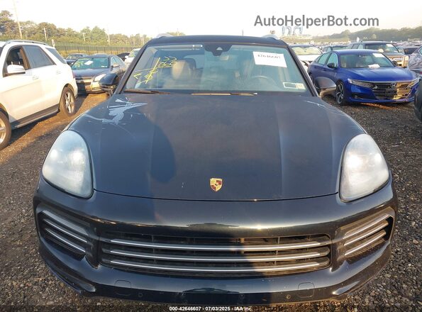 WP1AA2AY5MDA01823 2021 PORSCHE CAYENNE Black Widok zestawu wskaźników