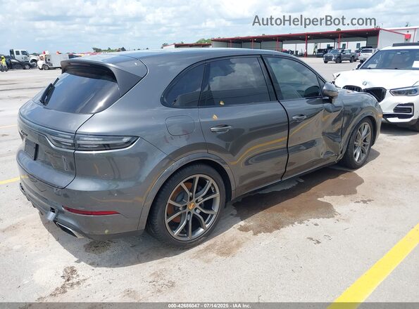 WP1AE2AY9NDA26195 2022 PORSCHE CAYENNE Gray Trasero derecho