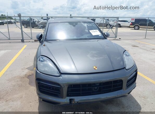 WP1AE2AY9NDA26195 2022 PORSCHE CAYENNE Gray Vista del cuadro de instrumentos