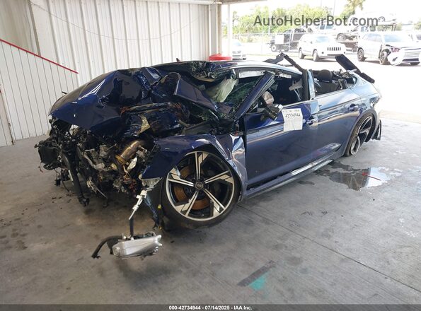 WUAAWCF51PA903787 2023 AUDI RS5 Синий Передняя левая четверть