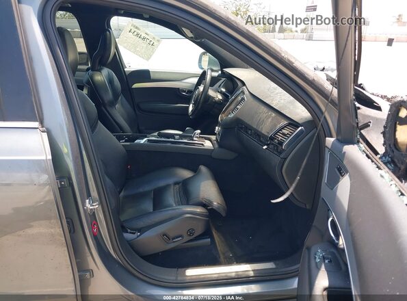YV4BC0PK2G1090258 2016 VOLVO XC90 HYBRID Gray წინა სალონის ხედი