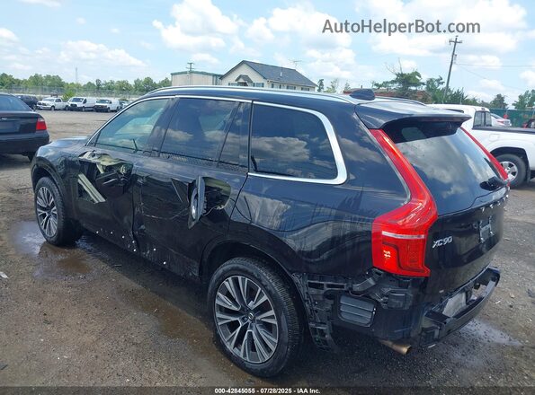 YV4BR0CK6M1702297 2021 VOLVO XC90 RECHARGE PLUG-IN HYBRID Black Tył lewy