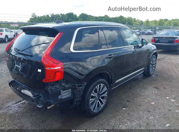 YV4BR0CK6M1702297 2021 VOLVO XC90 RECHARGE PLUG-IN HYBRID Black Tył prawy
