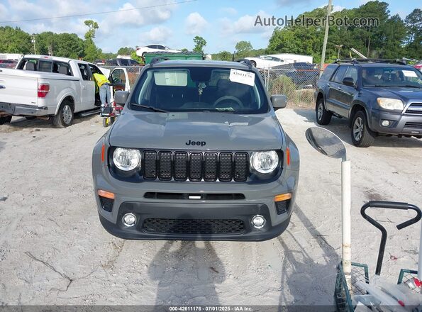 ZACNJABB0LPL86471 2020 JEEP RENEGADE Gray Սարքավորումների վահանակի տեսք