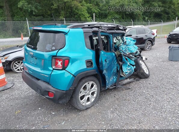 ZACNJBD1XLPL75522 2020 JEEP RENEGADE Turquoise Rear right