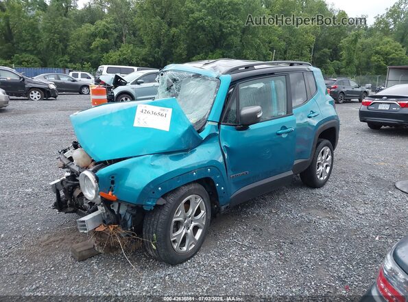 ZACNJBD1XLPL75522 2020 JEEP RENEGADE Turquoise Front left