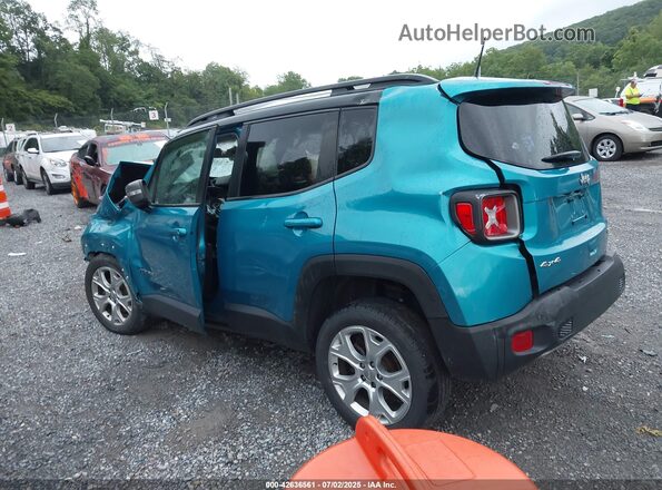 ZACNJBD1XLPL75522 2020 JEEP RENEGADE Turquoise Rear left