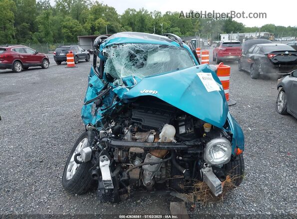ZACNJBD1XLPL75522 2020 JEEP RENEGADE Turquoise Front view