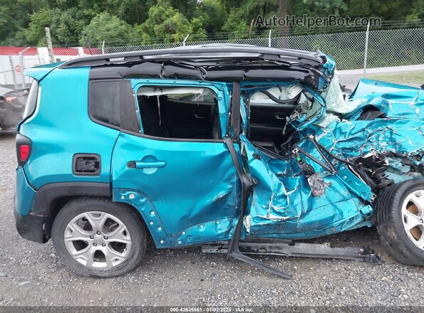 ZACNJBD1XLPL75522 2020 JEEP RENEGADE Turquoise Rear interior view