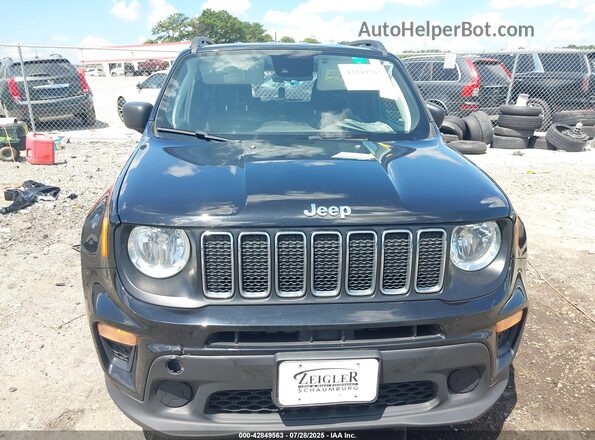 ZACNJCAB1MPM26121 2021 JEEP RENEGADE Black Սարքավորումների վահանակի տեսք