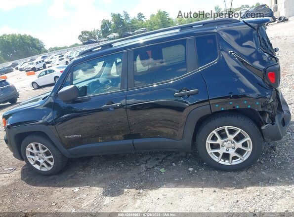 ZACNJCAB1MPM26121 2021 JEEP RENEGADE Black Սալոնի 360 աստիճան տեսք