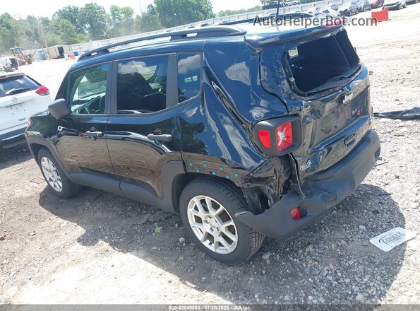 ZACNJCAB1MPM26121 2021 JEEP RENEGADE Black Հետևի ձախ