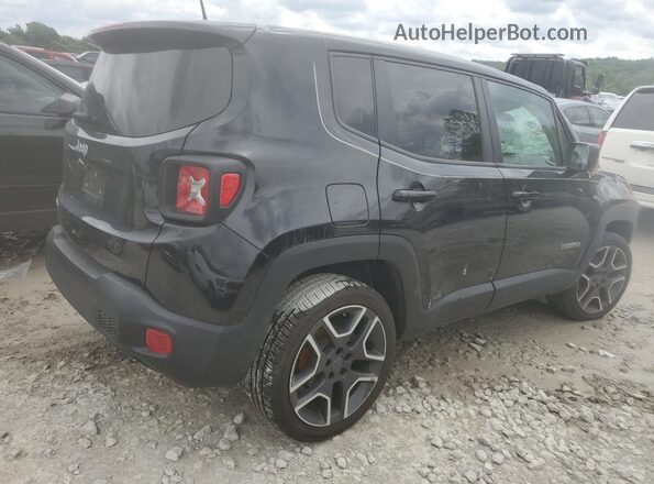 ZACNJDAB2MPM55729 2021 JEEP RENEGADE Black Задня права чверть