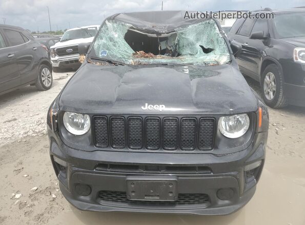 ZACNJDAB2MPM55729 2021 JEEP RENEGADE Black Вид спереду