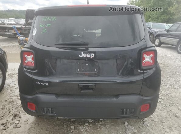 ZACNJDAB2MPM55729 2021 JEEP RENEGADE Black Вид ззаду