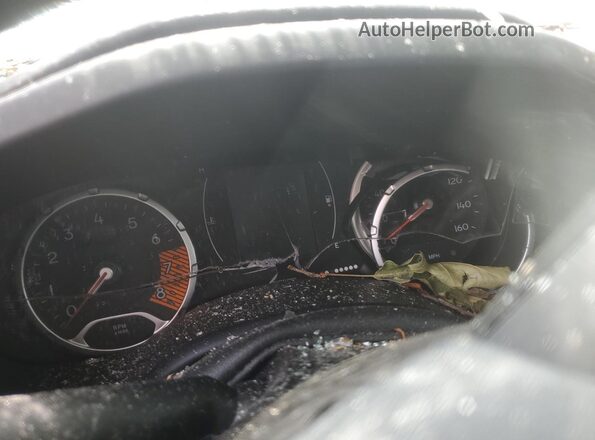 ZACNJDAB2MPM55729 2021 JEEP RENEGADE Black Вид щитка приладів