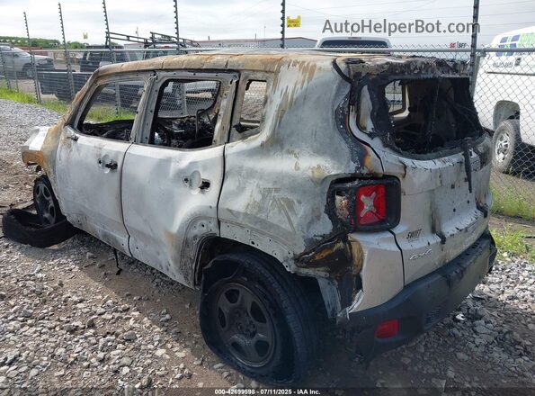ZACNJDAB6MPN14460 2021 JEEP RENEGADE Silver Rear left