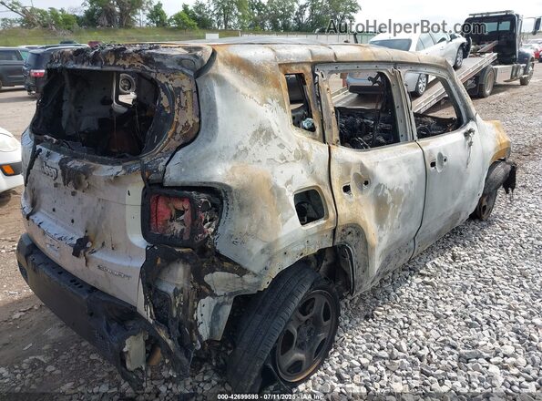 ZACNJDAB6MPN14460 2021 JEEP RENEGADE Silver Rear right