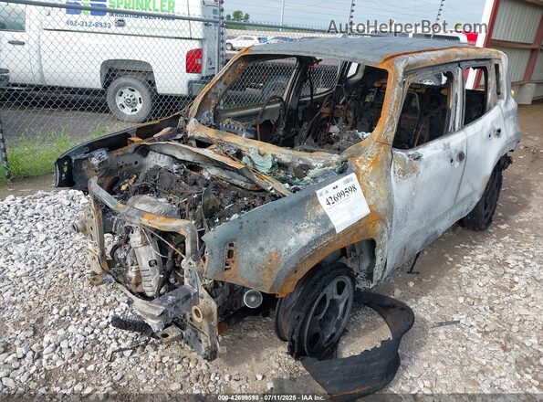 ZACNJDAB6MPN14460 2021 JEEP RENEGADE Silver Front left