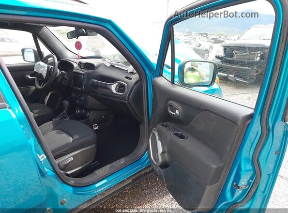 ZACNJDB11MPN35156 2021 JEEP RENEGADE Blue Front interior view