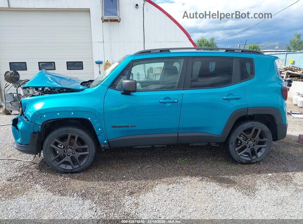 ZACNJDB11MPN35156 2021 JEEP RENEGADE Blue 360 interior view